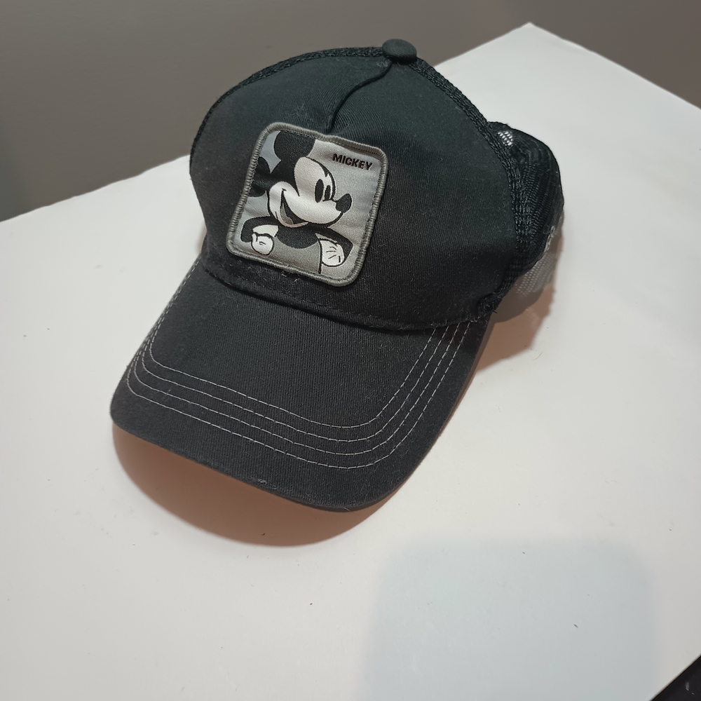 Disney Black Mickey Mouse Trucker Hat